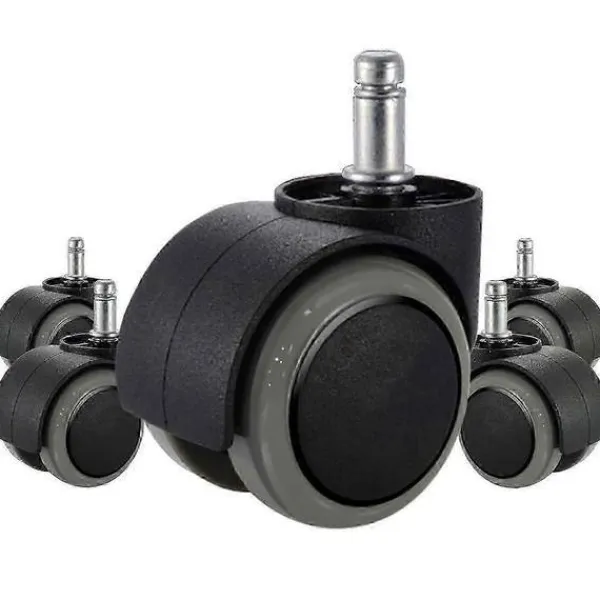Kontorsmöbler>Lättrullande hjul för IKEA-stolar - 5-pack 10 mm x 22 mm kraftiga