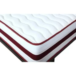 ECCOX Sängar>Madrass - - Visco Therapy Premium - 200x200 cm - Höjd 18 cm - Medelhård-hög fasthet