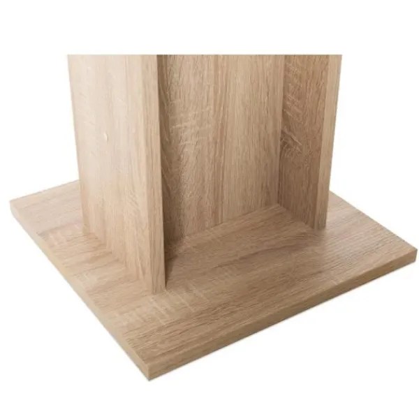 Matbord>Matbord för 2 till 4 personer - Fyrkantigt - Klassisk - Ekdekor - GUSTAVE - L 80 x B 80 cm