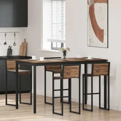 vidaXL Matgrupper>Matbord Konstruerat trä