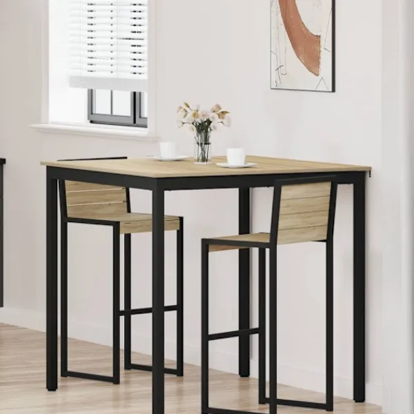 vidaXL Matgrupper>Matbord Konstruerat trä