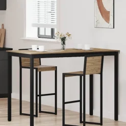 vidaXL Matgrupper>Matbord Konstruerat trä
