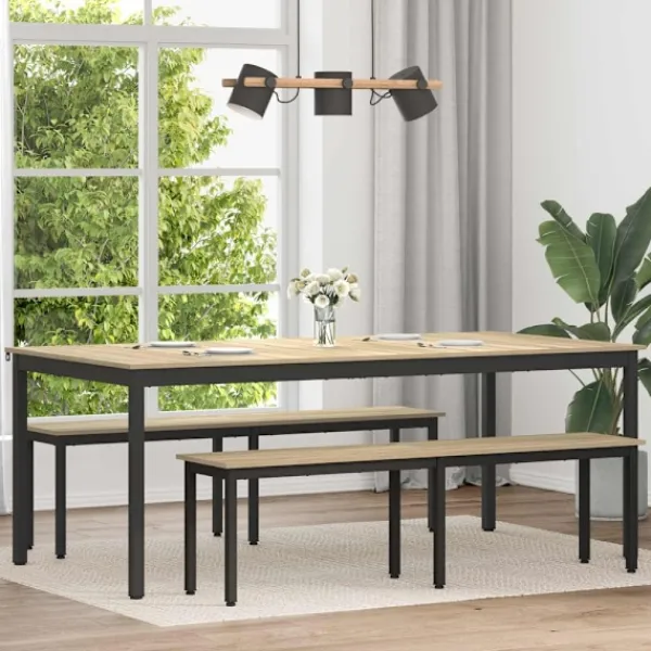 vidaXL Matgrupper>Matbord Konstruerat trä