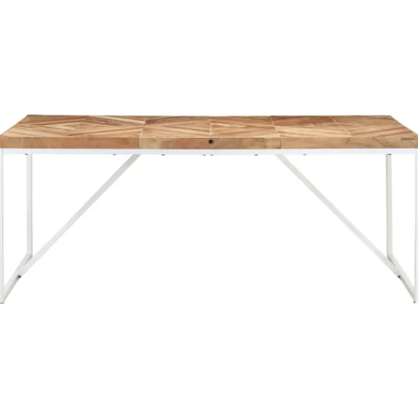 vidaXL Matbord>Matbord 180x90x76 cm massivt akaciaträ och mangoträ