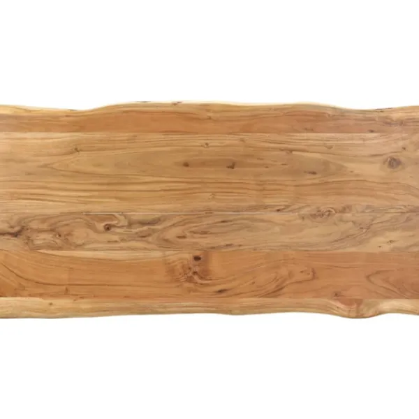 vidaXL Matgrupper>Matbord 140x70x76 cm massivt akaciaträ