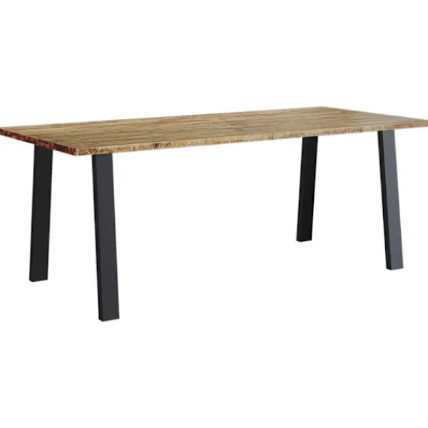 vidaXL Matgrupper>Matbord 200x90x75 cm massivt akaciaträ
