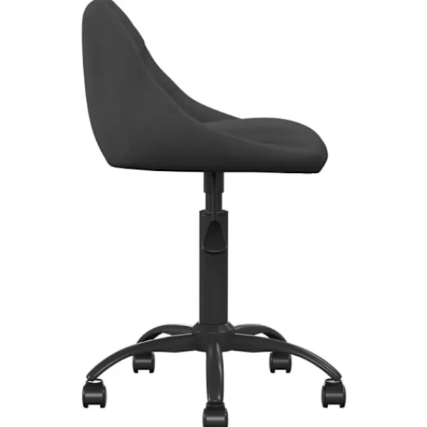 vidaXL Kontorsmöbler>Matstol svart sammet