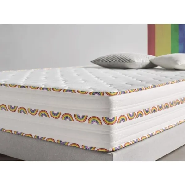 ECCOX Sängar>Memoryskummadrass - - Luxury World Pride - 140x200 cm - Tjocklek 29 cm - Dammsugare anti-allergi