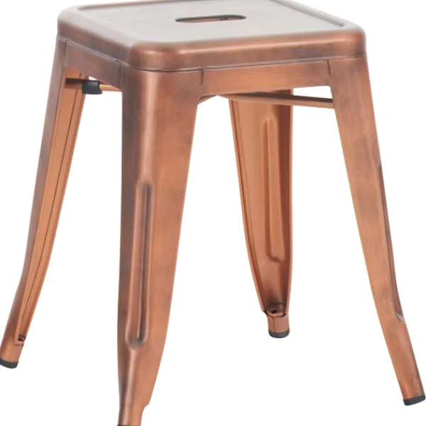 BellaFurn Pallar>Modern stapelbar pall - Barstol - Space -Saving Design | Färg: Vit