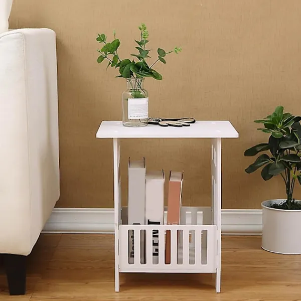 Småbord>Nordisk Modern Stil Kaffebordsbord Sängbord Mini Sängbord Te Bord Förvaring Nattbord
