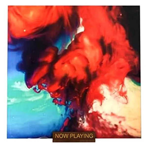 Hyllor>Nu Spelar Vinylskivställ Vinylskivhållare Display Träställ För Album S (FMY)