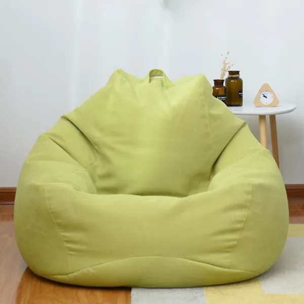 LAIQIANKUA Sittsäckar>Ny design extra stora bönsäckstolar Soffa Cover Inomhus Lazy Lounger För Vuxna Barn Hotsale! 100 * 120cm