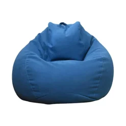 Sittpuffar>Ny design extra stora sittsäckstolar Sofföverdrag Inomhus La Lounger för vuxna barn Hotsale! Blå 90 * 110cm
