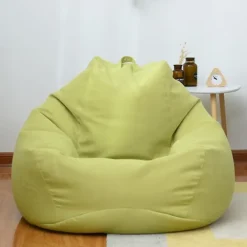 Sittsäckar>Ny design extra stora sittsäckstolar Sofföverdrag Inomhus La Lounger För Vuxna Barn Hotsale! Grön 100 * 120cm