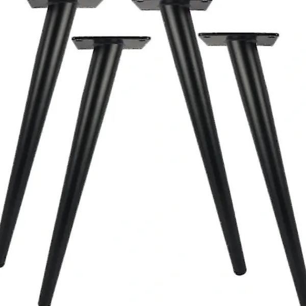 Småbord>4-pack 30 cm Långa Metallbordsben för Moderna Möbler Byrå Skåp Skrivbord Stol Ottoman Ersättningsmöbler Stödben 800 kg Kapacitet