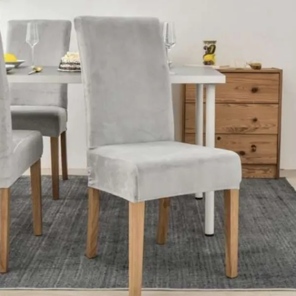Stolar>2-Pack - Stolsöverdrag / Överdrag till Stol - Sammet