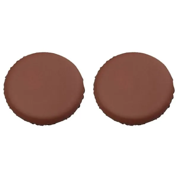 Stolar>2-pack barstolsdynor för 28-33cm vattentätt barstolsskydd brun