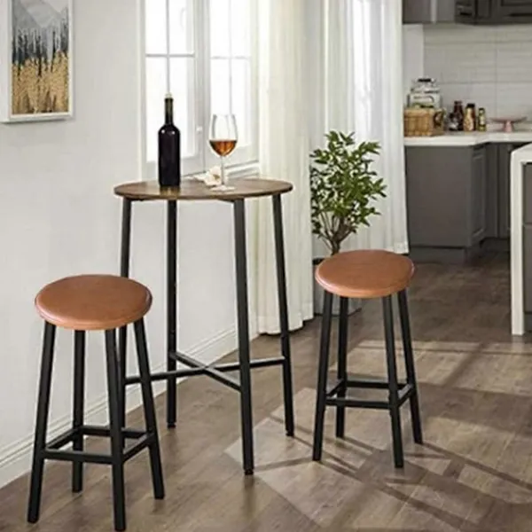 Stolar>2-pack barstolsdynor för 28-33cm vattentätt barstolsskydd brun