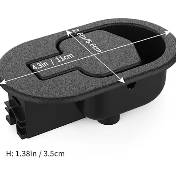 Fåtöljer>2-pack Ersättningsdelar för Fåtöljer, Hållbart Utlösningshandtag för Fåtölj - 120mm-FD-