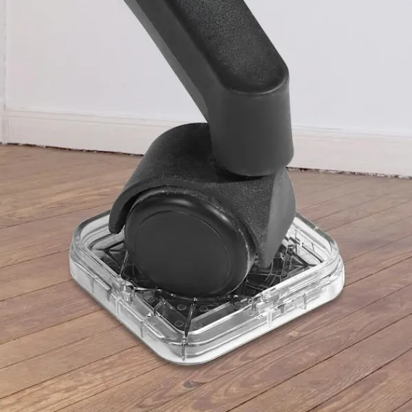 Pallar>8-pack halkfria möbelbensplattor för bord, skrivbord, säng, soffa och stolar (transparent vit)