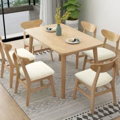 Matgrupper>6-pack Jacquard Stretchiga Stolsöverdrag - Avtagbara & Maskintvättbara [YDE]