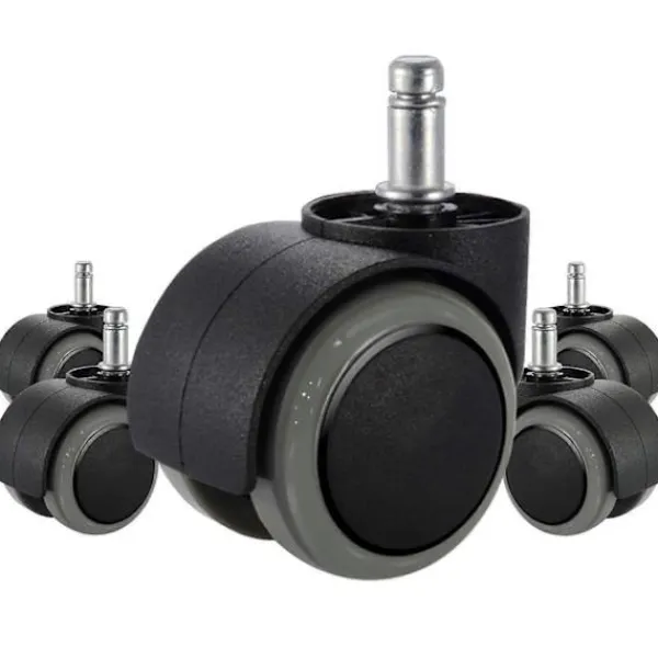 Kontorsmöbler>5-pack kontorsstolshjul, kompatibla med IKEA-stolar (10 mm x 22 mm) Kraftiga