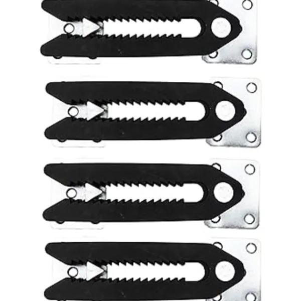 Soffor>(4-pack) Soffklämma i stål, halkfria sektionssoffkontakter för soffa