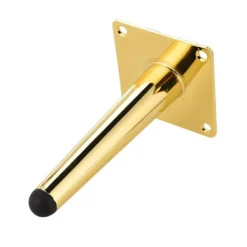 Soffbord>pc (15cm raka avsmalnande titan) soffben möbler metallfötter badrumsskåp TV-skåp bord TV-skåp hårdvara stödben