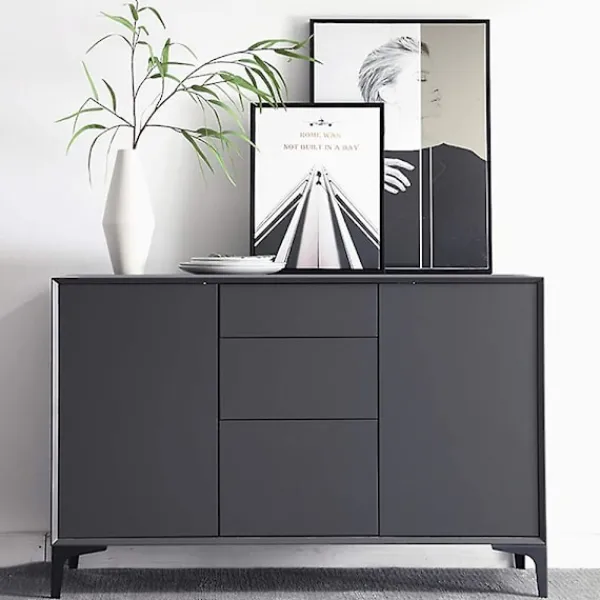 Soffbord>Piao 4-pack metallmöbel sofaben, moderna stil diy möbelfötter ersättning, triangelbord skåp skåp fötter tunga för byrå kaffe 10cm