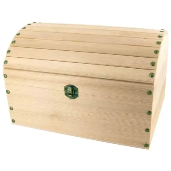 CTOP Kistor & Koffertar>Piratkista - Trä - Att dekorera - 25x18x15cm - Kreativ fritid