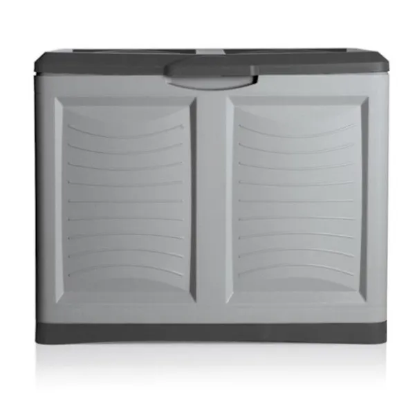 AC-DÉCO Kistor & Koffertar>Plastförvaringskista "Mettitutto" - Grå - L 78 x l 45 x H 64 cm