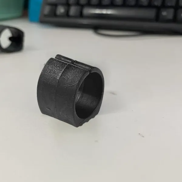 Stolar>Plaststolrörsklämma, U-formad stolsbensskydd, stolsbensskydd, runt rörskydd 24 st (25 mm)