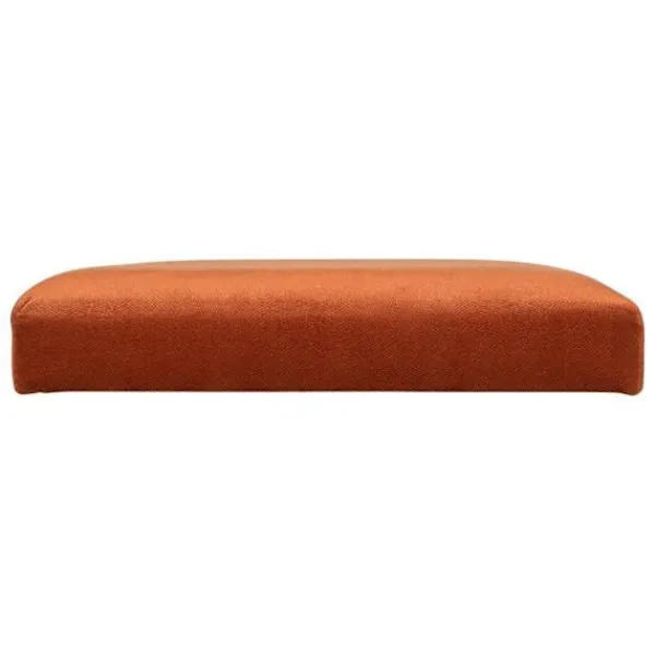 ATMOSPHERA CRÉATEUR D'INTÉRIEUR Sittpuffar>Puff fällbar dubbel "Lilou" i sammet 76x38cm amber - Atmosphera inredningsdesigner