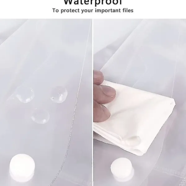 Kontorsmöbler>QU/A5 Plastfickor Transparenta - 24 Fack Polypropylen Dokumentmapp Gåva
