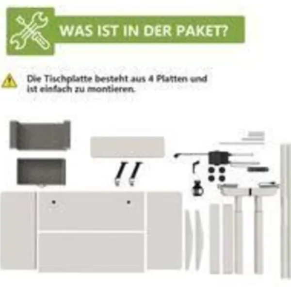 RADLOVE Kontorsmöbler>140cm Elektriskt sitt-stående skrivbord med förvaring & hylla -