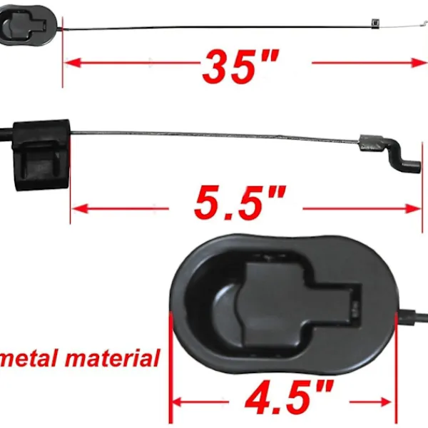 Fåtöljer>Recliner Ersättningsdelar - Universal Svart Metall Drag Recliner Handtag Med Kabel - Passar Ashley Och Stora Recliner Märken Soffa Stil Drag Stol Rele | Fyndiq