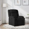 vidaXL Fåtöljer>Reclinerfåtölj svart tyg