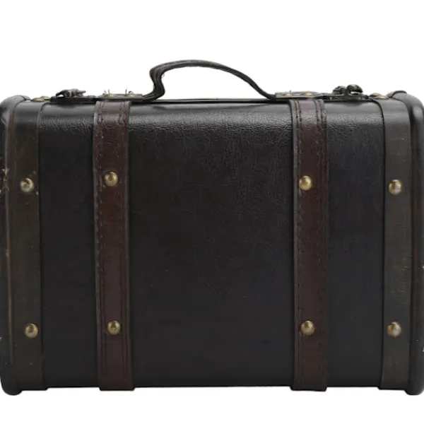 Kistor & Koffertar>Retro Smyckeskrin Örhänge Halsband Organizer Fodral Heminredning Fotorekvisita