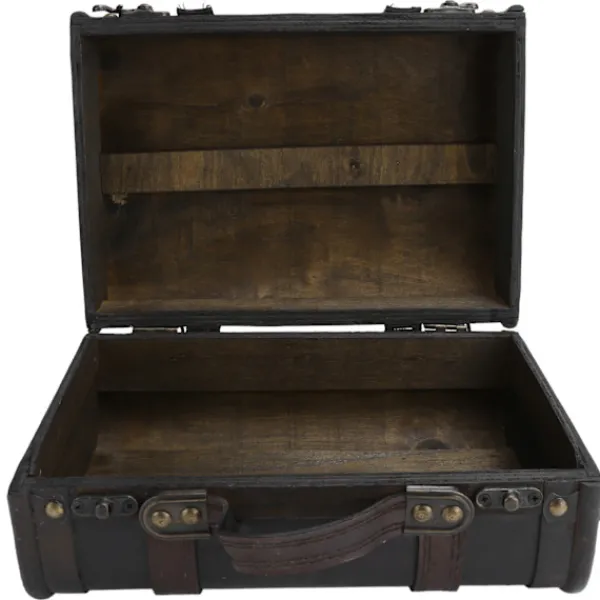 Kistor & Koffertar>Retro Smyckeskrin Örhänge Halsband Organizer Fodral Heminredning Fotorekvisita