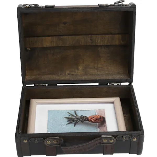 Kistor & Koffertar>Retro Smyckeskrin Örhänge Halsband Organizer Fodral Heminredning Fotorekvisita