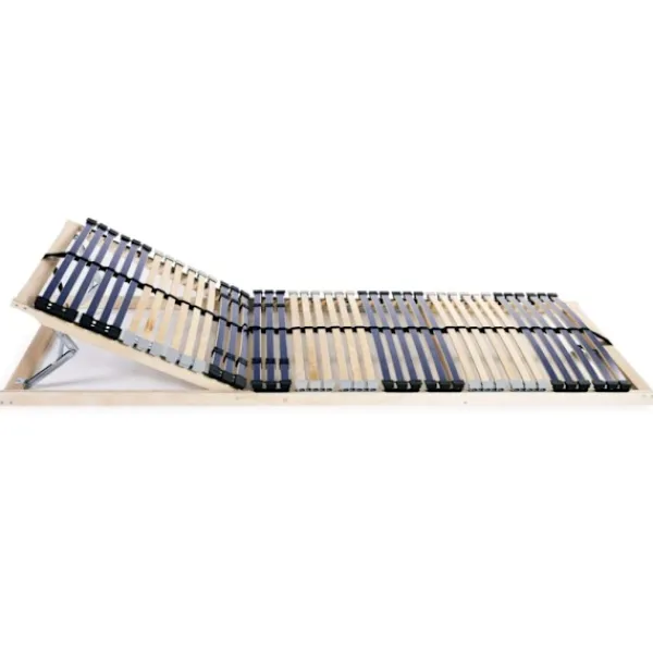 vidaXL Sängar>Ribbotten utan madrass med 42 ribbor 7 zoner 80x200 cm