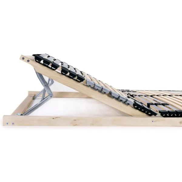 vidaXL Sängar>Ribbotten utan madrass med 42 ribbor 7 zoner 80x200 cm