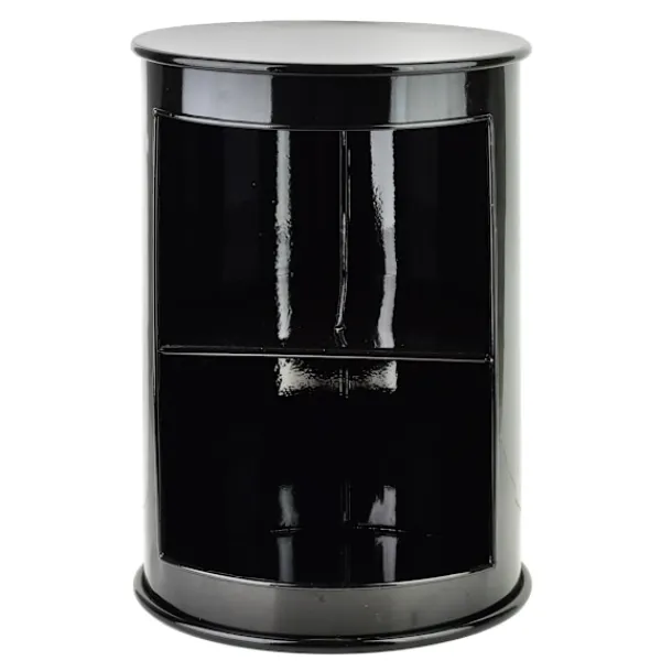 Mondex Since 1986 Småbord>ROGER Rundt bord med hylla 33,5x46 cm, elegant och praktisk design