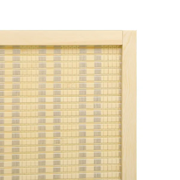 Rootz Living Kontorsmöbler>Rootz 4 -stycksrumsdelare - Sekretessskärm - Foldbar partition - Natural Bamboo - 180 cm x 180 cm - Enkel förvaring för vardagsrum, sovrum