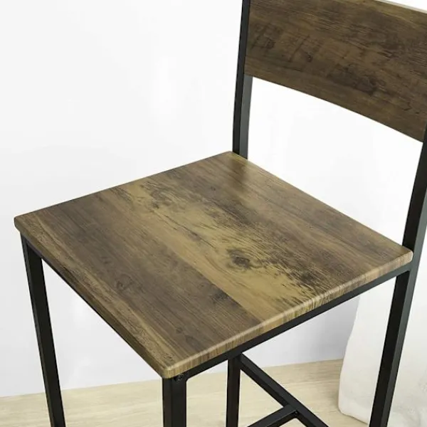 Rootz Living Matgrupper>Rootz Bar Set - 1 Barbord och 2 pallar - 3 delar Hem Kök Frukost Bar Set - Möbel Matsalsset