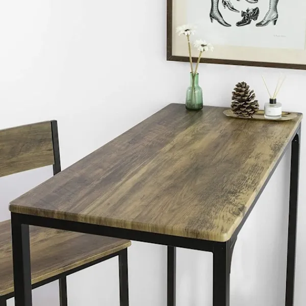 Rootz Living Matgrupper>Rootz Bar Set - 1 Barbord och 2 pallar - 3 delar Hem Kök Frukost Bar Set - Möbel Matsalsset