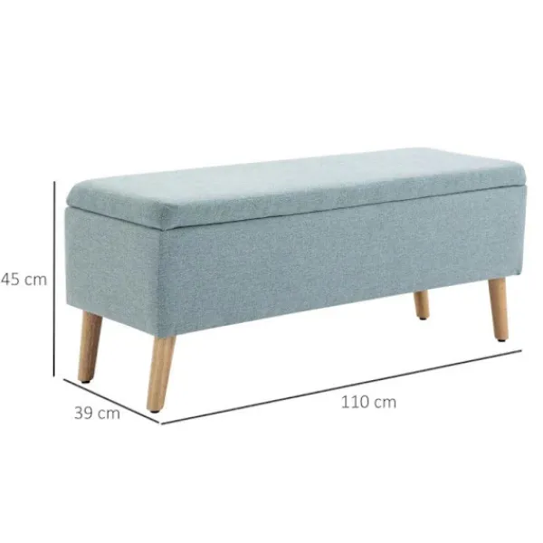 Rootz Living Balkongmöbler>Rootz Bänk - Bröstbänk - Bänk - 110cm x 39cm x 45cm
