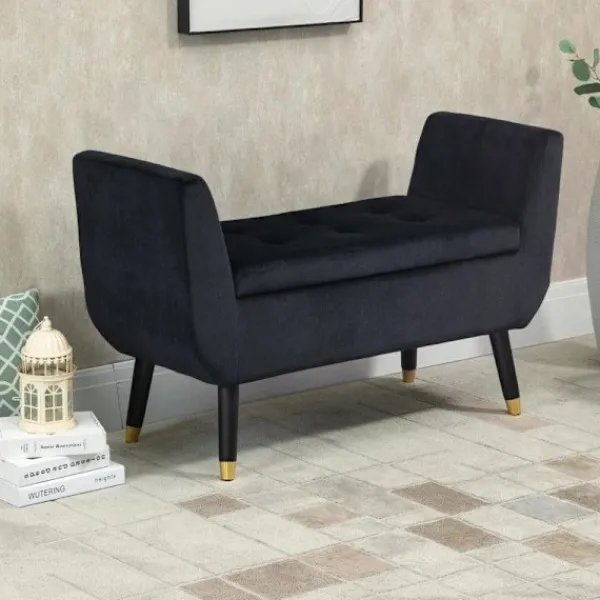Rootz Living Sittpuffar>Rootz Bänk - Lyxbänk - Bänk - 107 cm x 42 cm x 65 cm