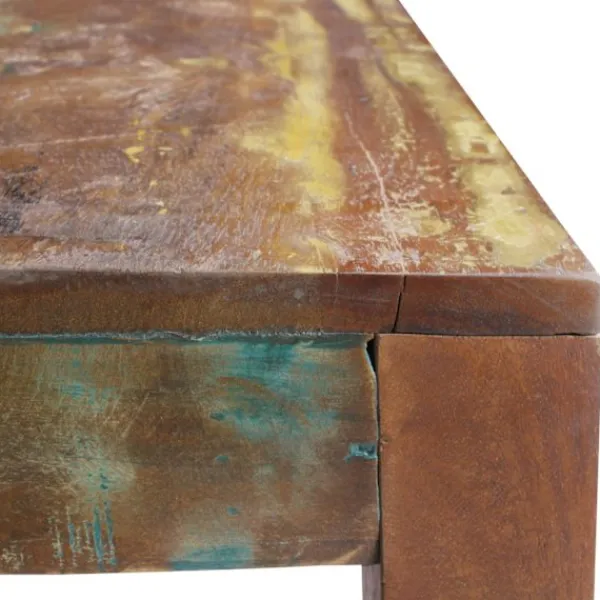 Rootz Living Matgrupper>Rootz bord 60 x 60 cm Återvinning Vintage vardagsrumsbord i mass
