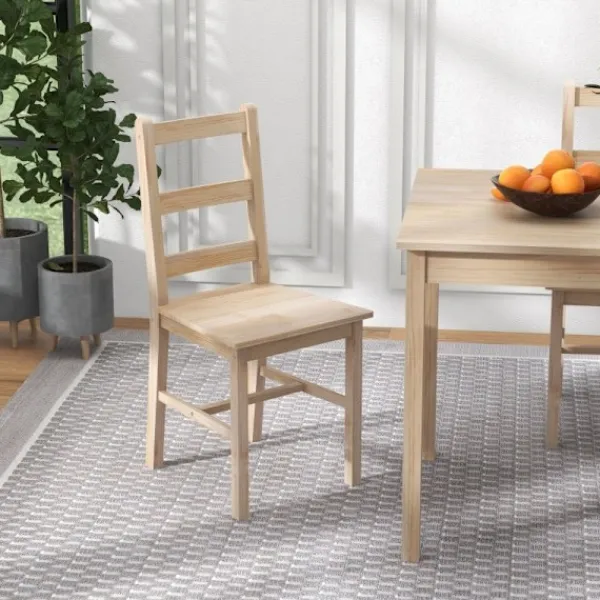 Rootz Living Matgrupper>Rootz 5-delad matbordsset - Matsalsmöbler - Matsalsset i furu - Utrymmesbesparande design - Högkvalitativa material - Golvskydd - Bord: 118L x 73W x 7 | Fyndiq